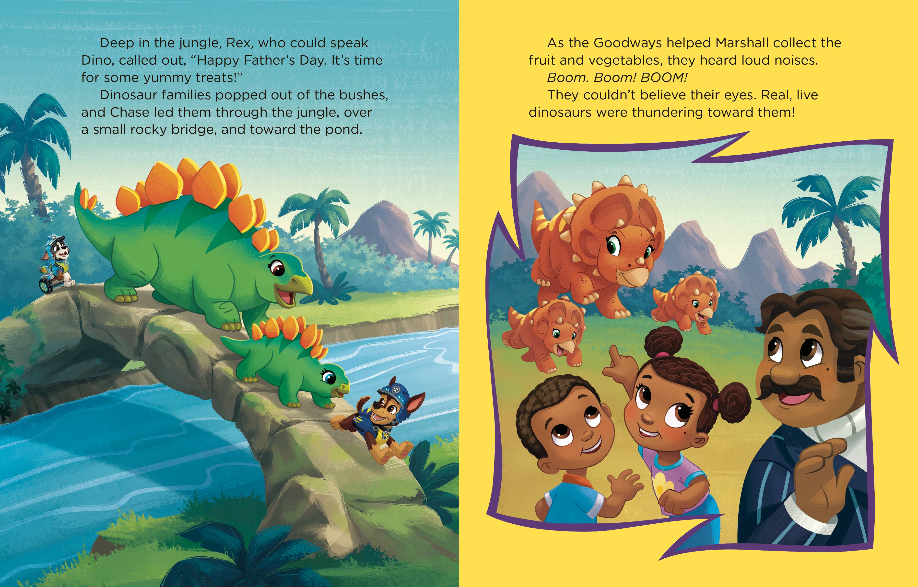 Daddy Dinosaur Rescue