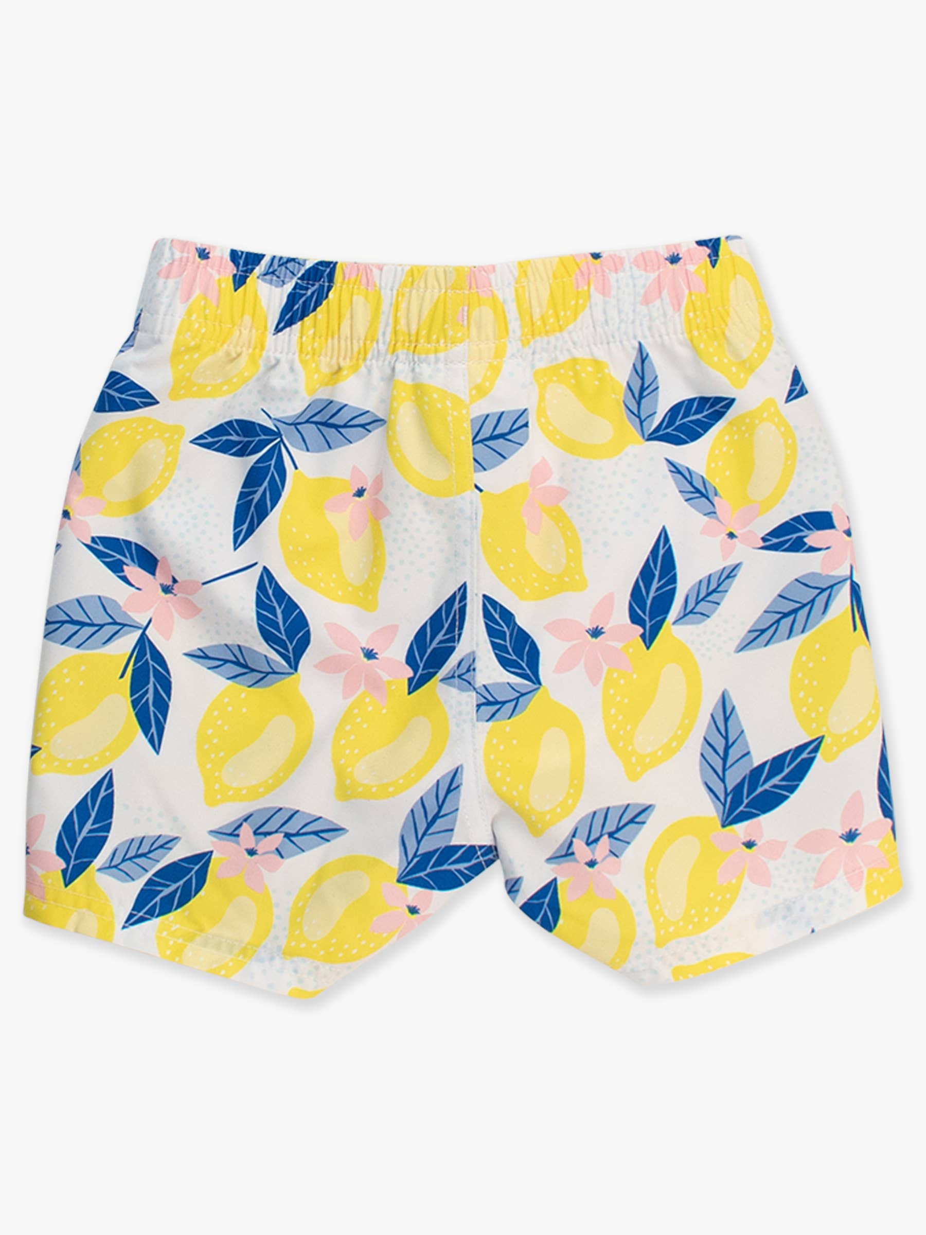 Boys Lemon Capri Swim Trunks
