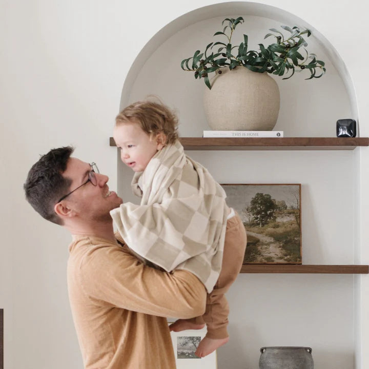 Minky Stretch Receiving Blanket