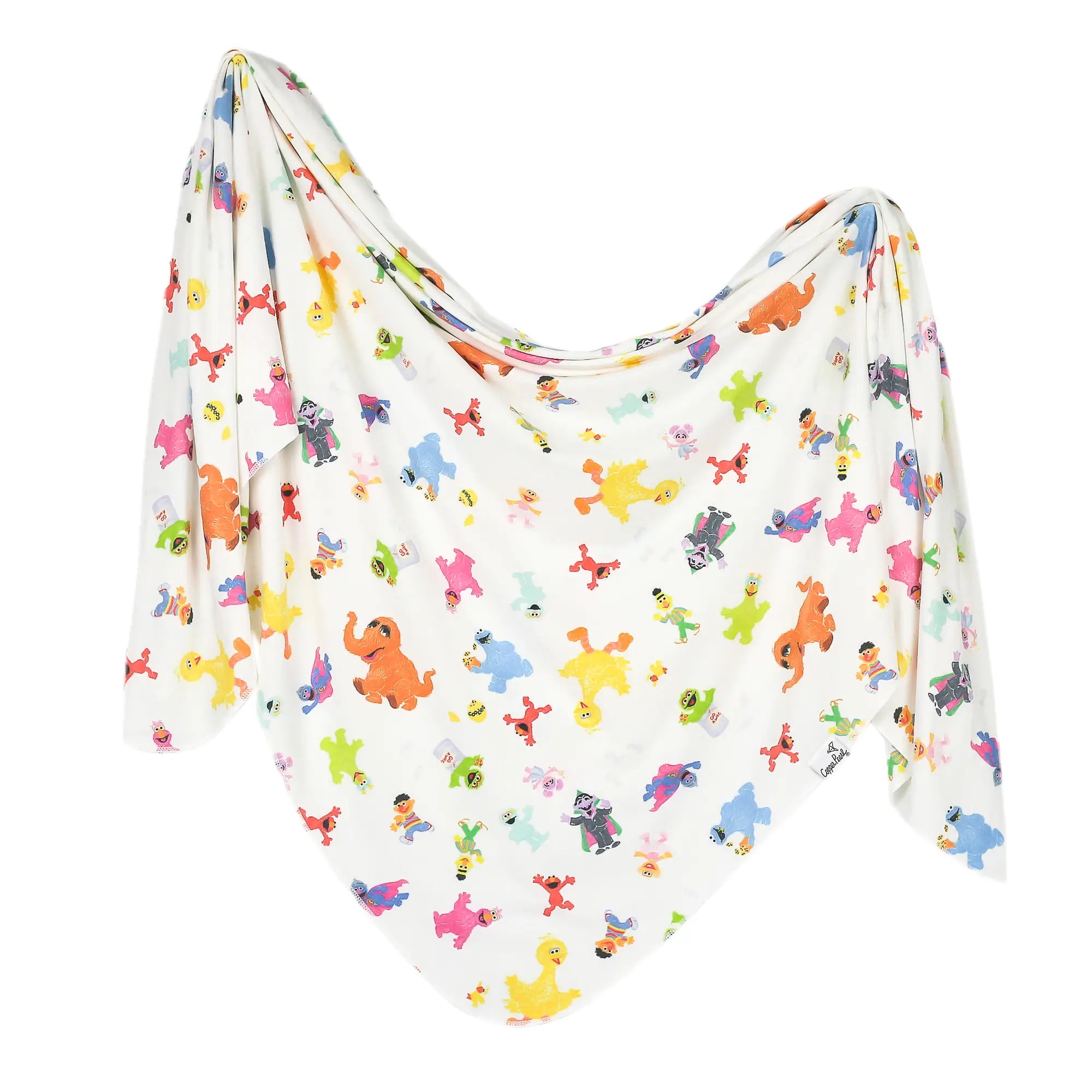 Copper Pearl Knit Swaddle Blanket