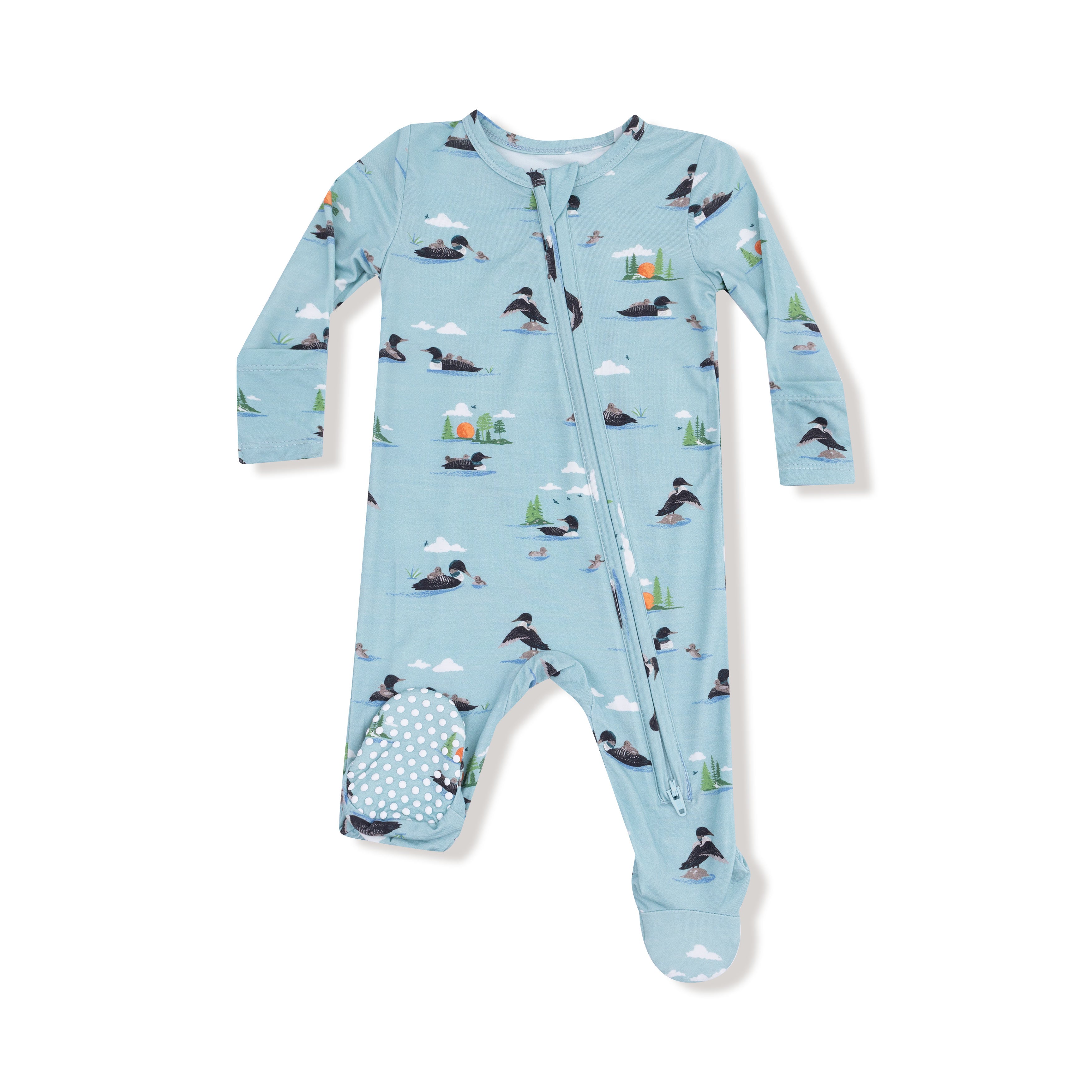Loons 2 Way Zipper Footie