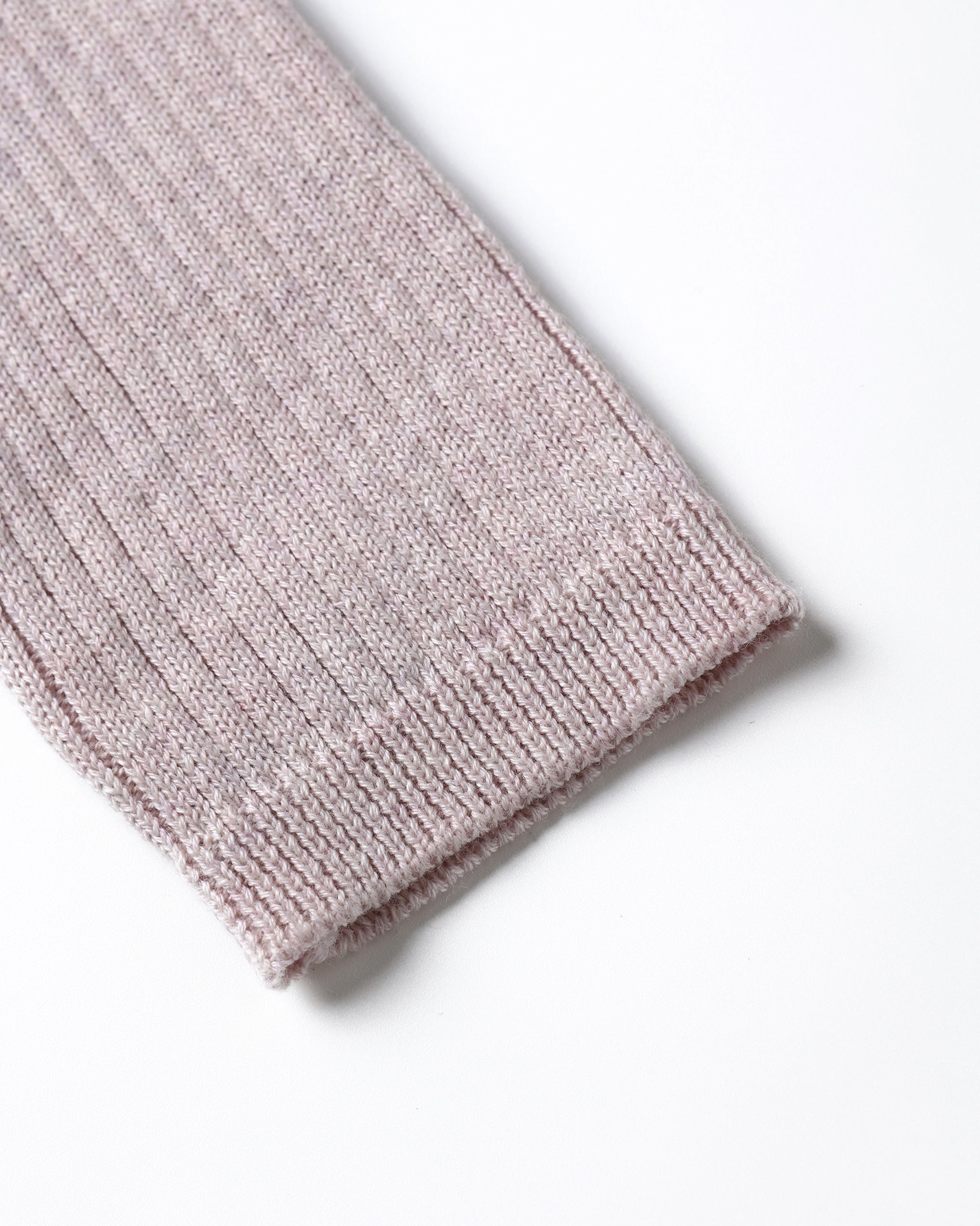 Rib Knit Peplum Top || Lilac