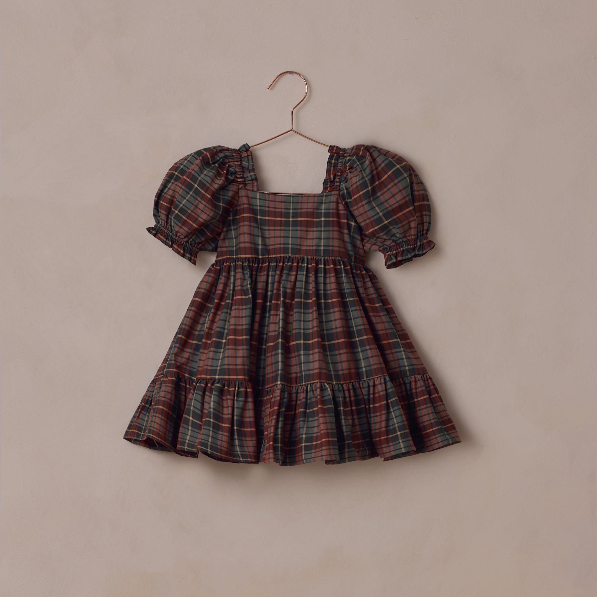Louella Dress | Winter Tartan