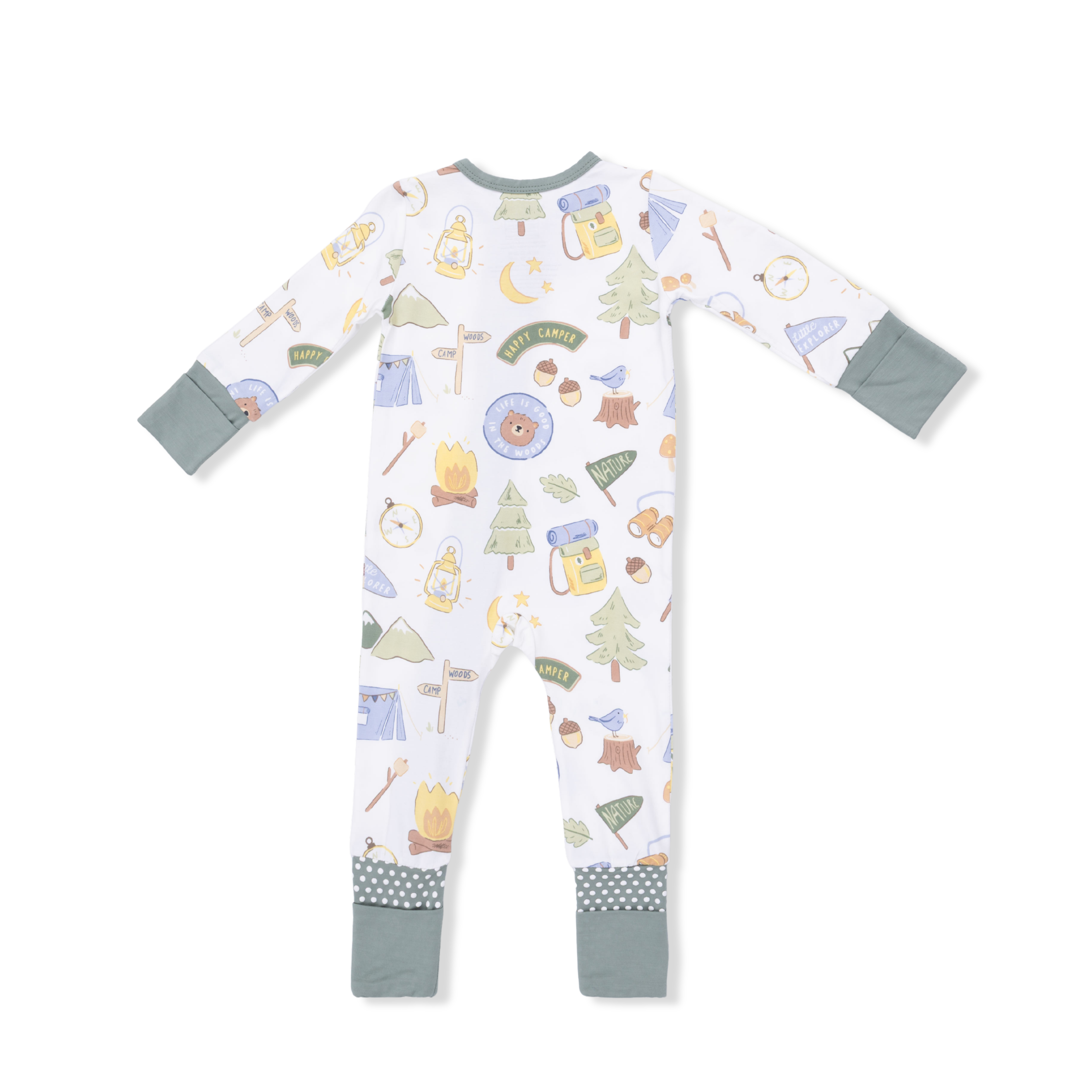 Convertible Romper | Camping Blue