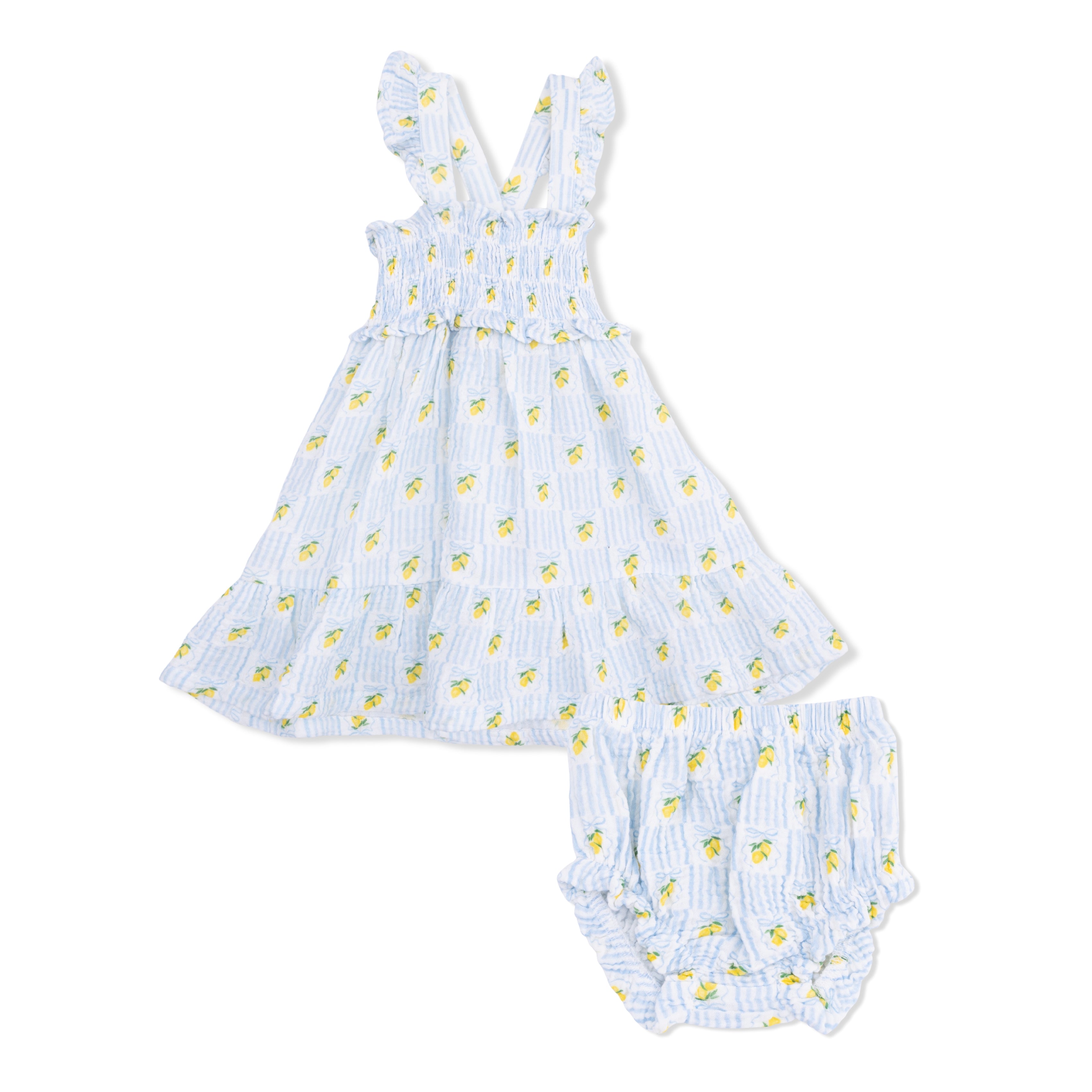 Smocked Ruffle Sundress | Lovely Lemons