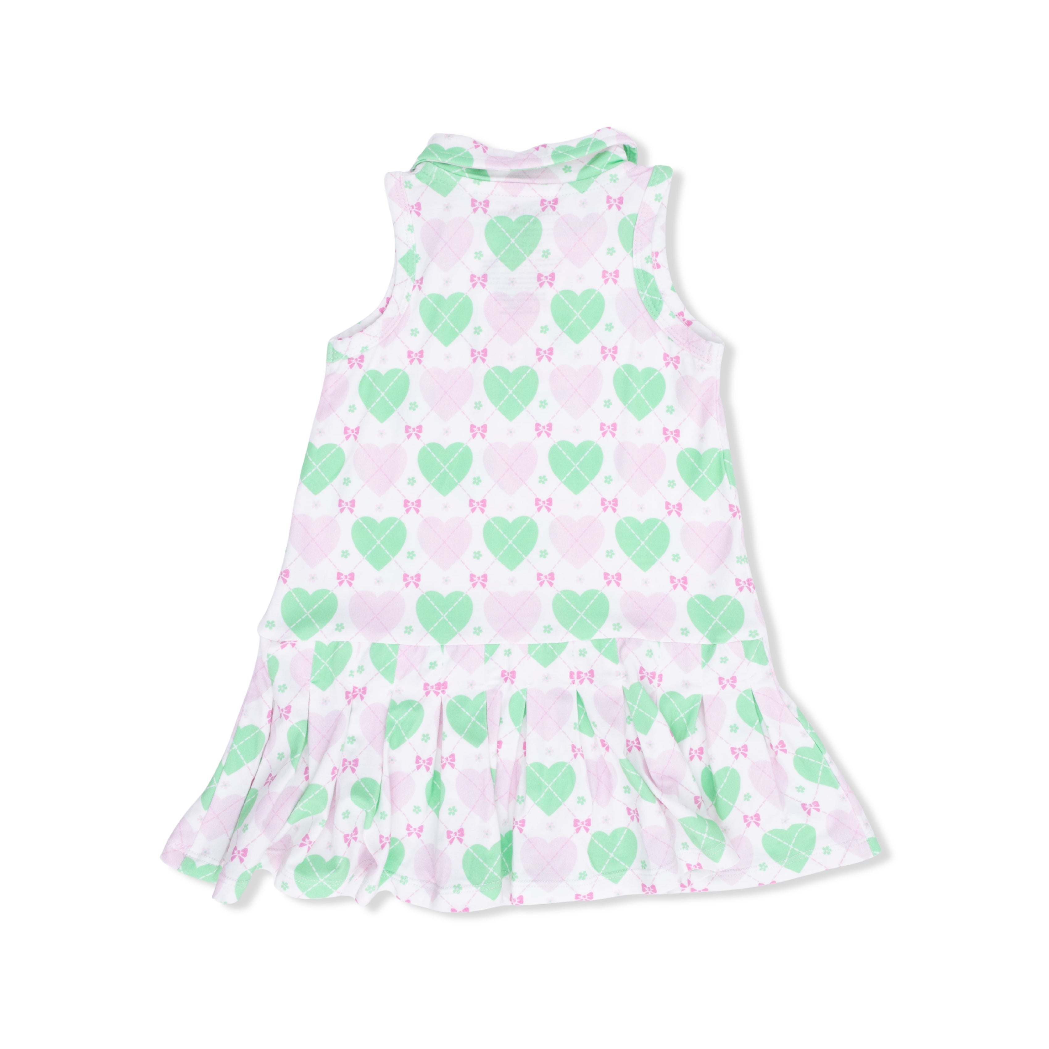 Polo Tennis Dress w/ Cartwheel Short | Heart Argyle