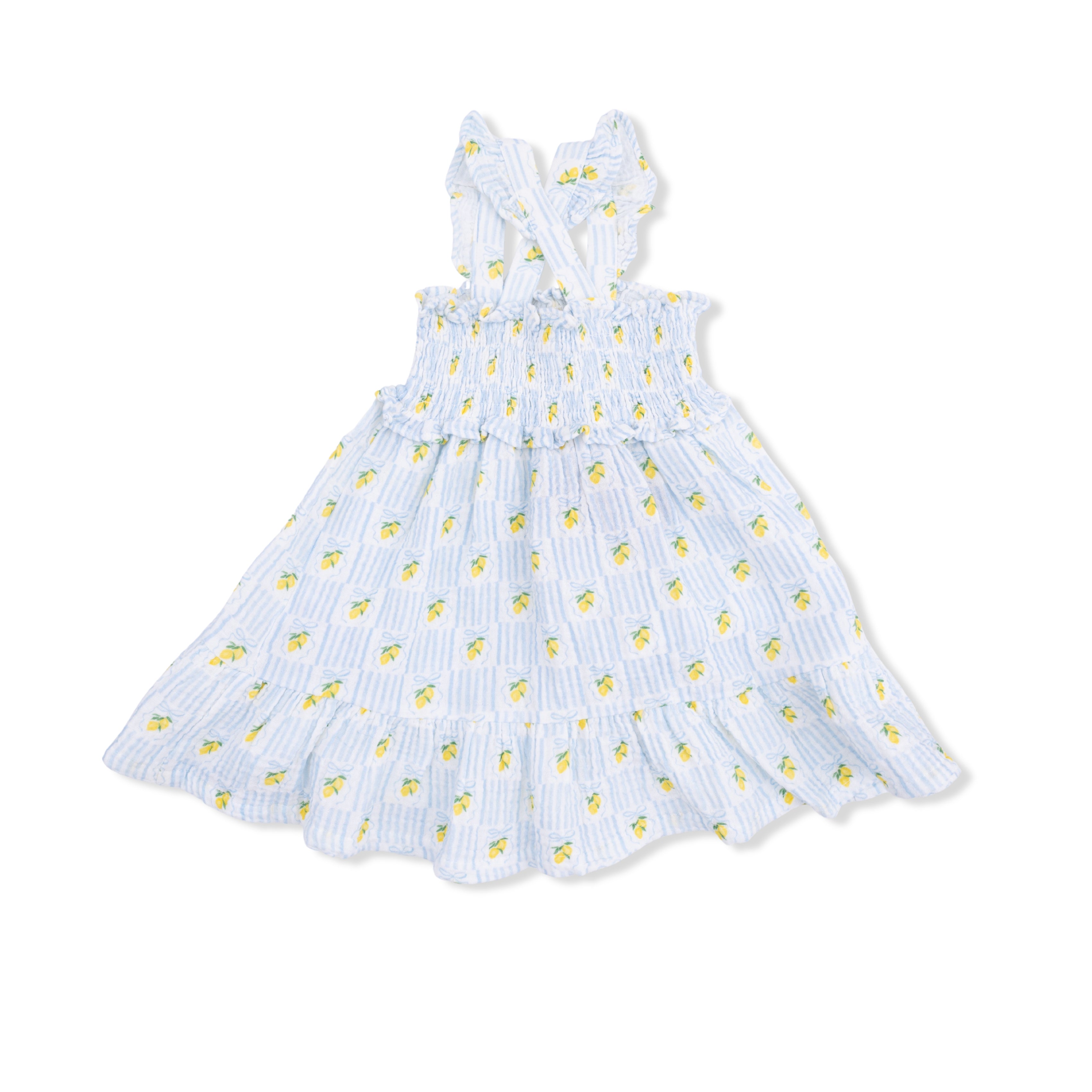 Smocked Ruffle Sundress | Lovely Lemons