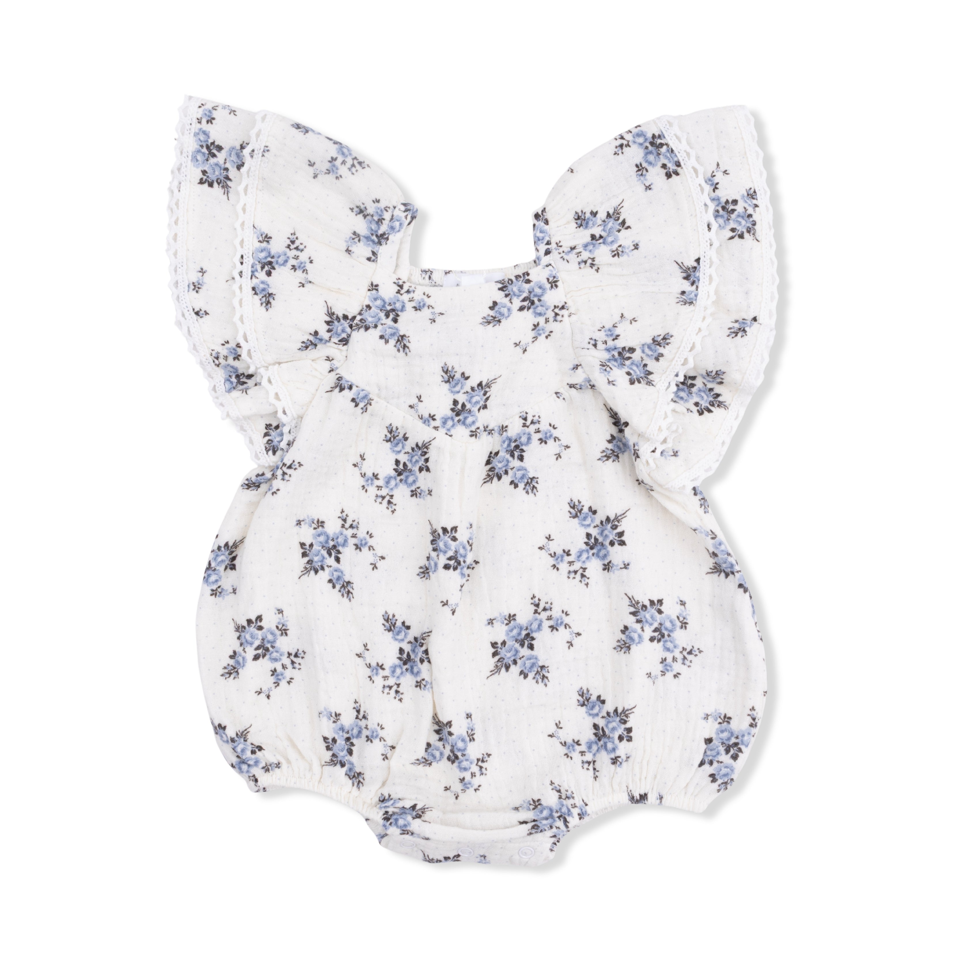 V-Neck Bubble | Belle Rosette Dot