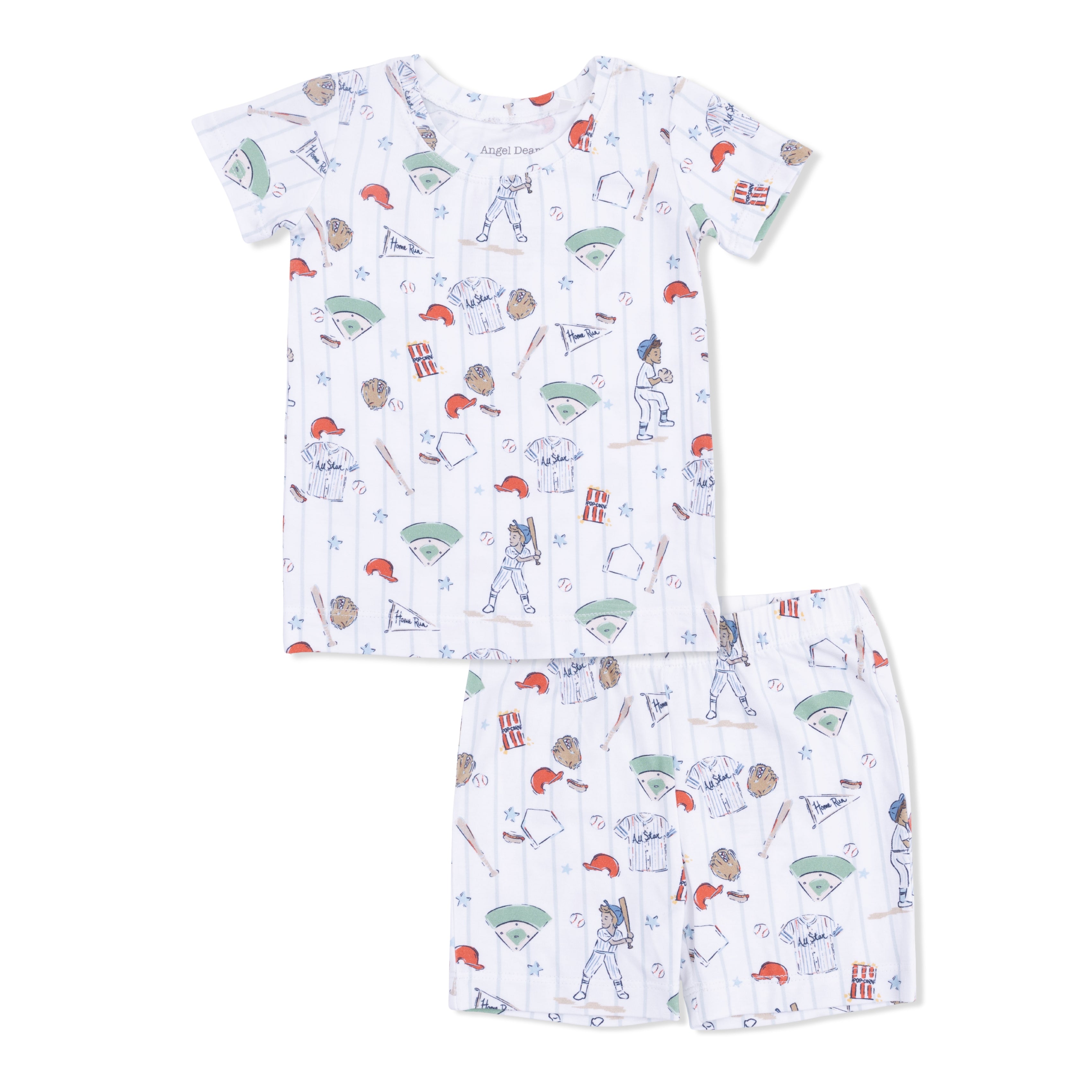 Loungewear Short Set | Home Run Baseball