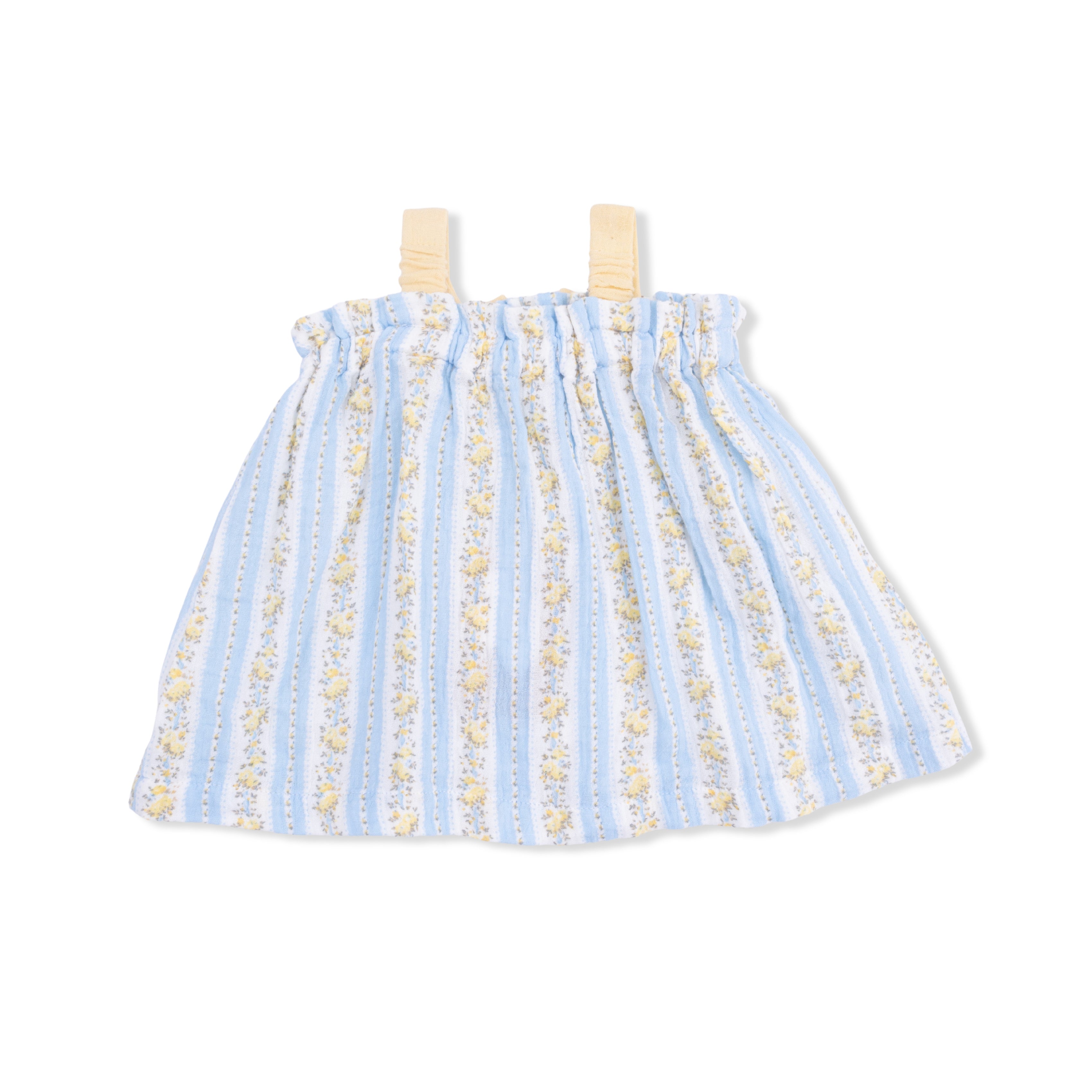 Top w/ Bows & Ruffle Leg Bloomer | Odalys Floral Stripe
