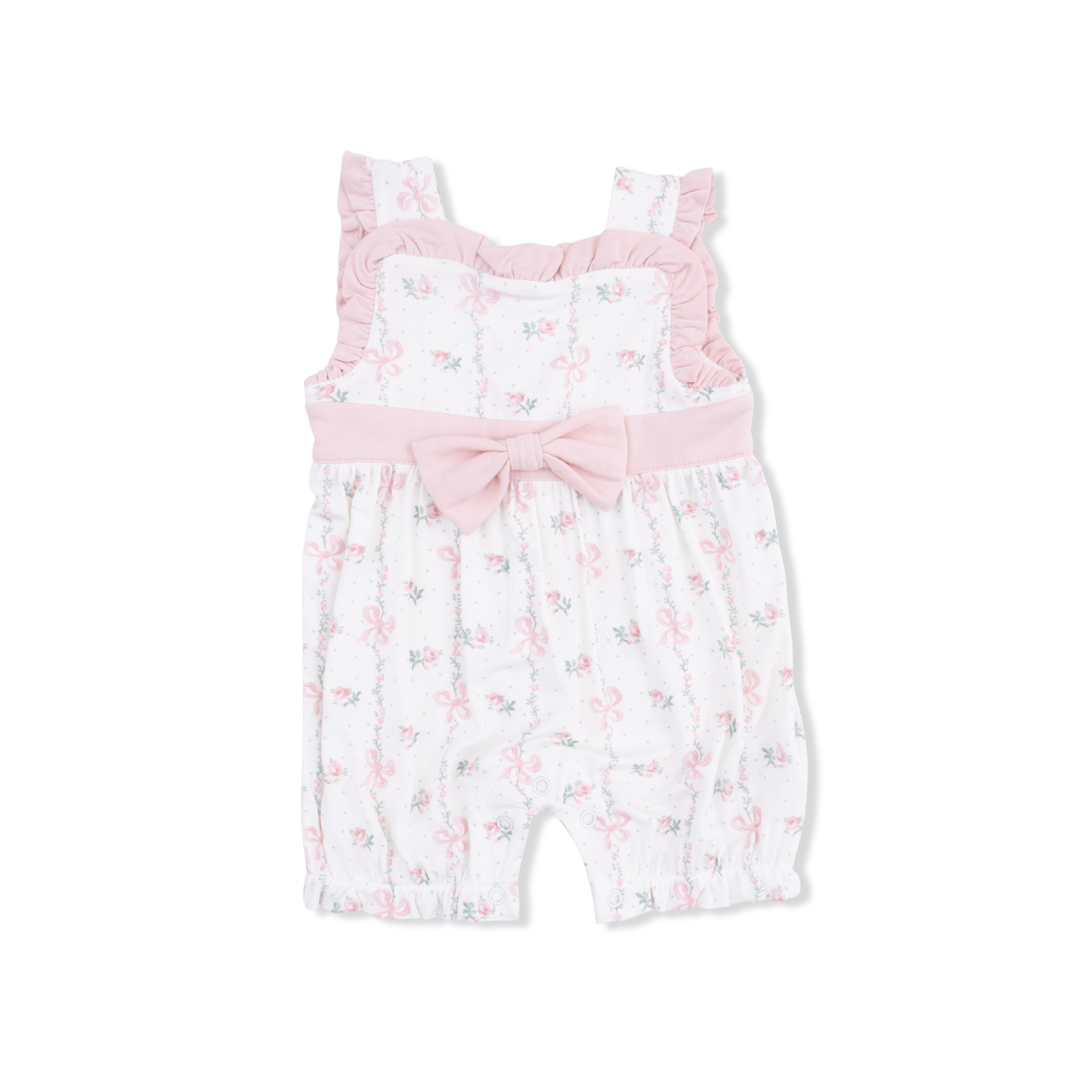 Bow Playsuit | Dainty Buds & Bows