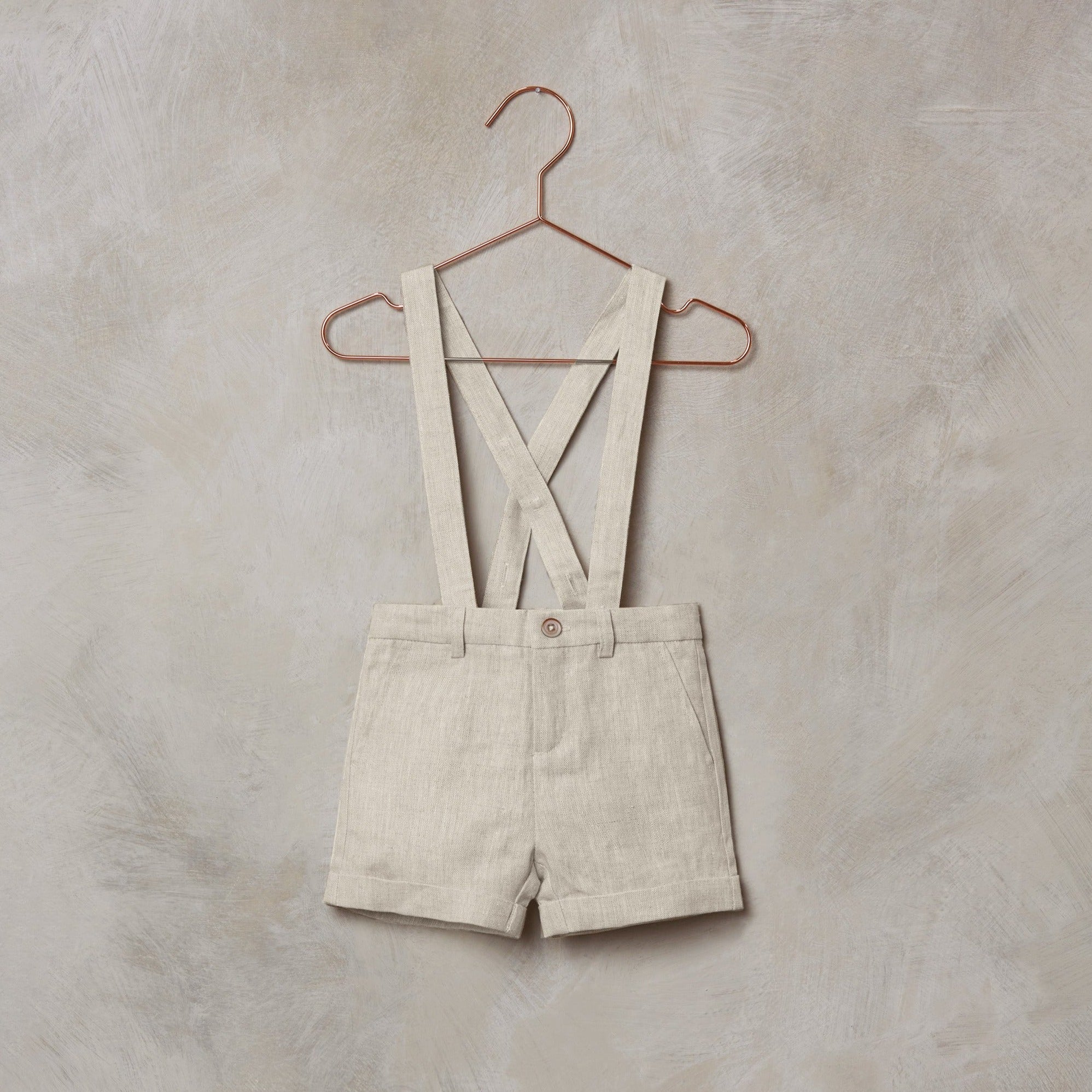 Suspender Short | Linen