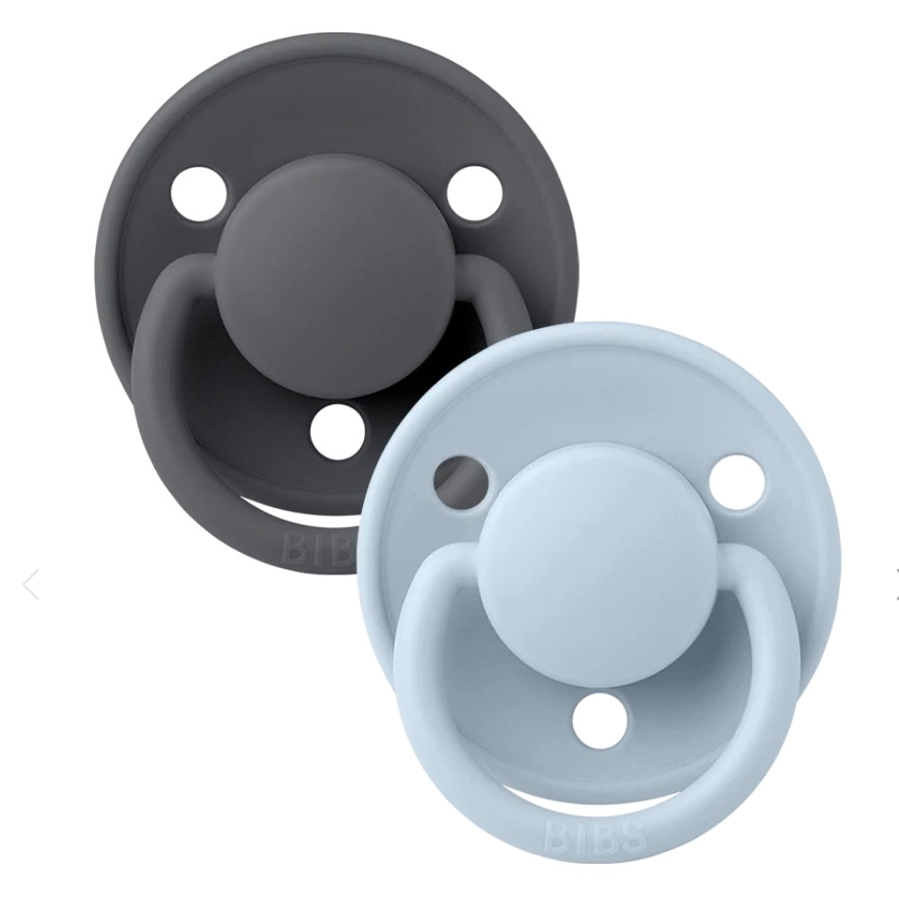 BIBS Pacifier De Lux Natural Rubber Latex 2PK